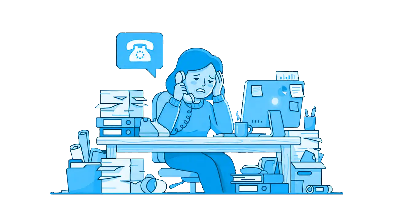 Busy illustration